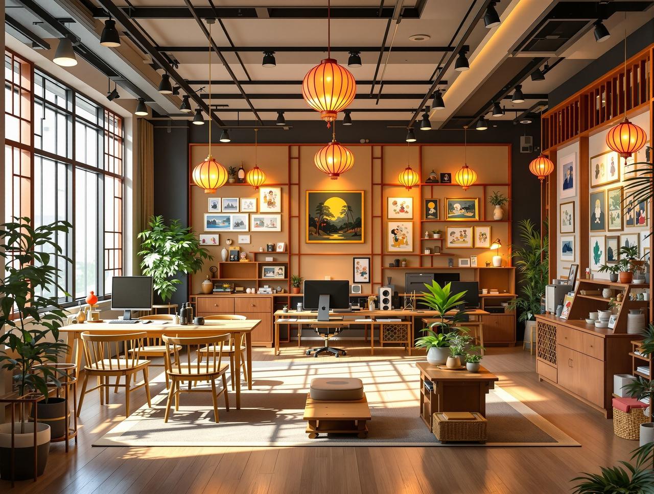 韩国小短剧完整版品牌故事 - 动画工作室温馨场景